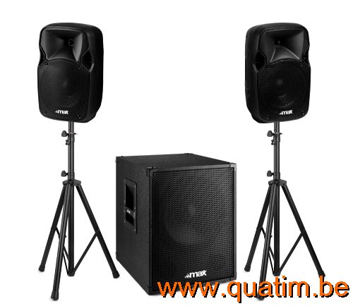 MAX MX700 2.1 actief Speaker set 12