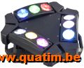 IBIZA Light 9BEAM-MINI 9 x 10W RGBW LED Spider effect 